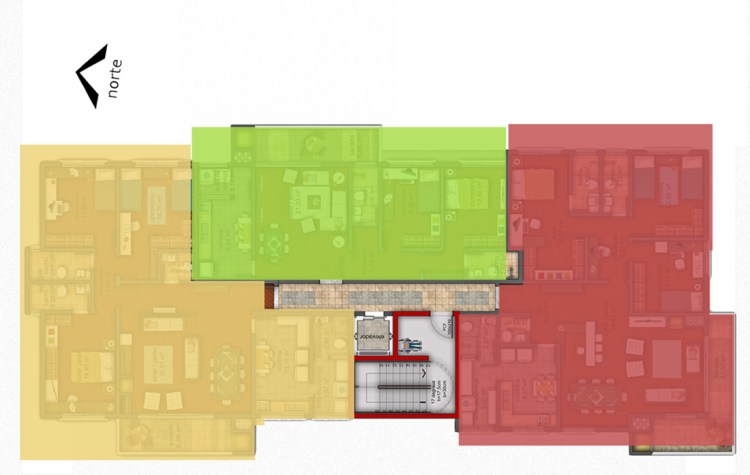 Esquema Planta Torre A